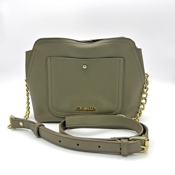 STEVE MADDEN Boxford Crossbody Bag (Olive) - Picture 2 of 12